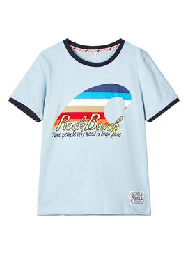 Camiseta Name It Tur Celeste para Niño