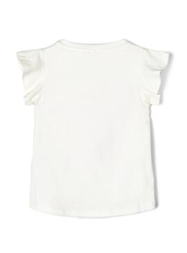 Camiseta Name It Dara Blanco para Niña