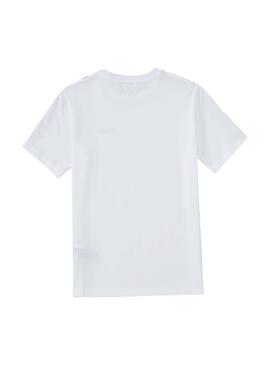 Camiseta Fila Tait Blanco Para Niño y Niña