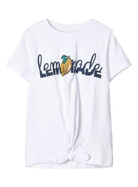 Camiseta Name It Dinette Blanco para Niña