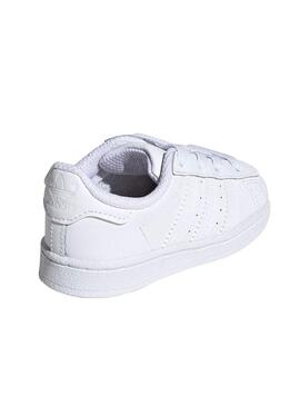 Zapatillas Adidas Superstar Blanco Niño y Niña