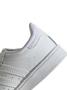 Zapatillas Adidas Superstar Blanco Niño y Niña