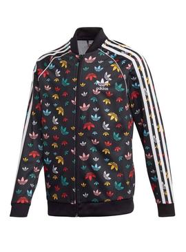 Chaqueta Adidas SST Negro Para Niña y Niño