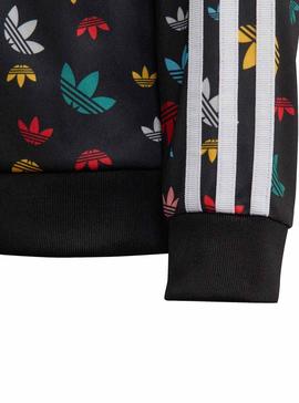 Chaqueta Adidas SST Negro Para Niña y Niño