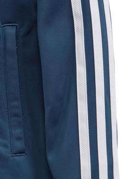 Chándal Adidas Superstar Suit Azul Para Niño
