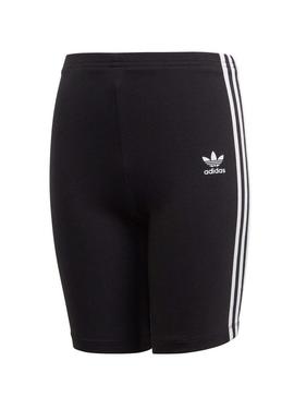 Pantalón Corto Adidas Cycling Negro Para Niña