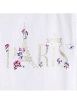Camiseta Mayoral Paris Blanco Para Niña