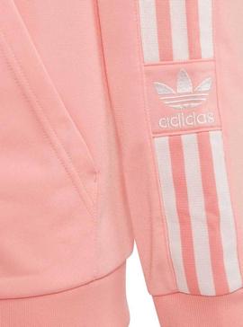 Chaqueta Adidas Lock Up TT Rosa Para Niña