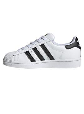 Zapatillas Adidas Superstar J Blanco Niña y Niño