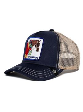 Gorra Goorin Bros Baseball Champion Azul Marino