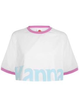 Camiseta Kappa Crystal Blanco para Mujer