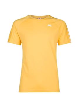 Camiseta Kappa Coen Slim Amarillo para Hombre