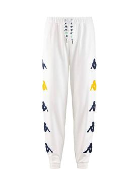 Pantalon Kappa Crumb Blanco para Hombre