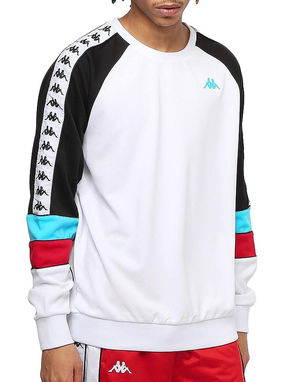 Sudadera Kappa Ghiamis Blanco Hombre y Mujer