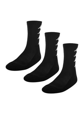 Calcetines Kappa Amal Negro para Mujer y Hombre