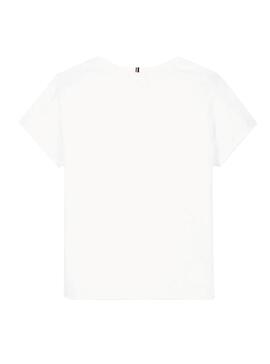 Camiseta Tommy Hilfiger Fun Blanco para Niña