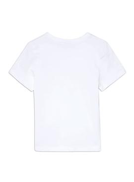 Camiseta Calvin Klein Jeans Basic Blanco para Niño