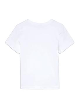 Camiseta Calvin Klein Jeans Basic Blanco para Niño