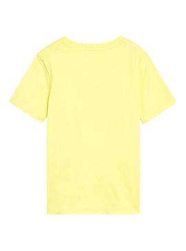 Cmiseta Calvin Klein Jeans Monogram Amarillo