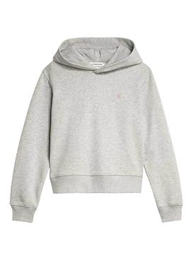 Sudadera Calvin Klein Jeans Hero Gris para Niña