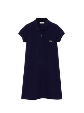 Vestido Lacoste Tennis Azul Marino para Niña