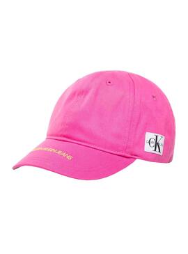 Gorra Calvin Klein Jeans Institutional Rosa 