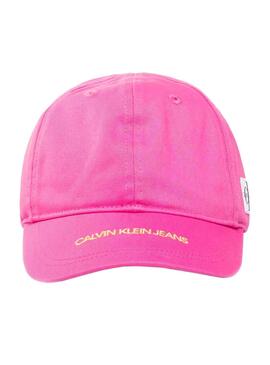 Gorra Calvin Klein Jeans Institutional Rosa 