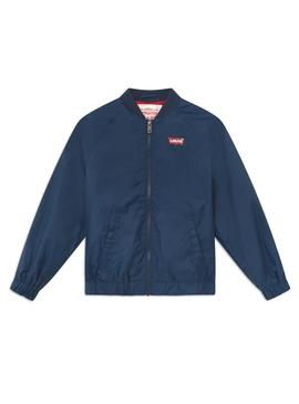Cazadora Levis Bomber Azul para Niño