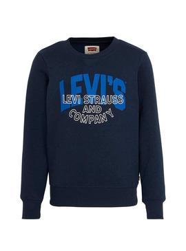 Sudadera Levis CO Azul para Niño