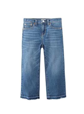 Pantalon Levis Crop Denim Azul Para Niña