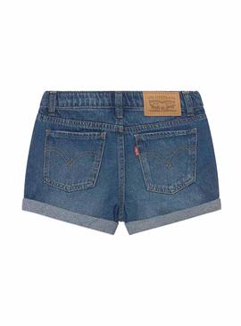 Short Levis Girlfriend Dark Para Niña