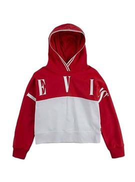 Sudadera Levis Sporty Rojo para Niña