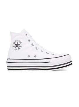 Converse Chuck Taylor Platform High Blanco Mujer