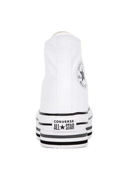 Converse Chuck Taylor Platform High Blanco Mujer