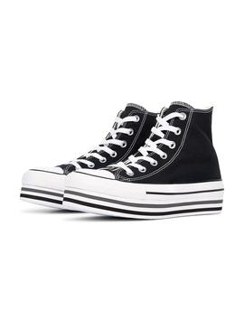 Converse Chuck Taylor Platform High Negro Mujer