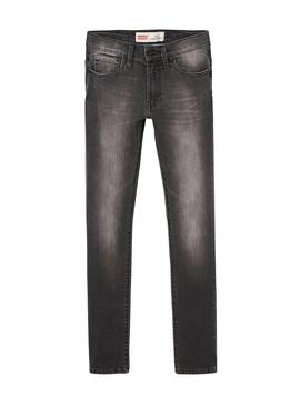 Pantalón Vaquero Levis 520 Negro Niño