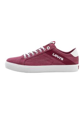 Zapatillas Levis Woodward Rojo para Hombre