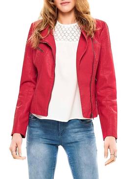 Chaqueta Only Flora Biker Rosa para Mujer