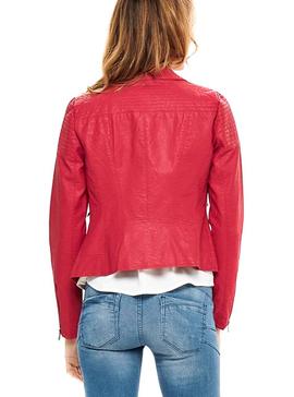 Chaqueta Only Flora Biker Rosa para Mujer