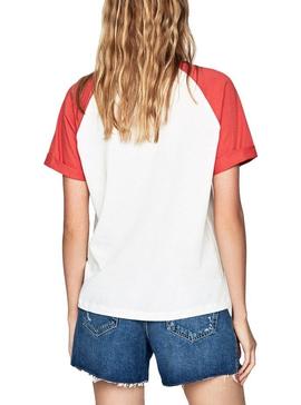 Camiseta Pepe Jeans Paipa Blanco para Mujer