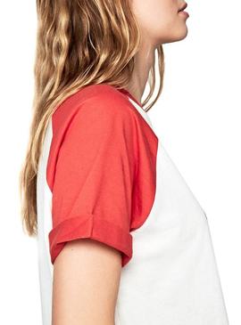 Camiseta Pepe Jeans Paipa Blanco para Mujer