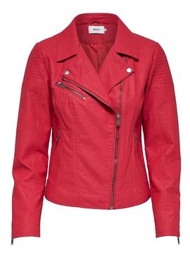 Chaqueta Only Flora Biker Rosa para Mujer