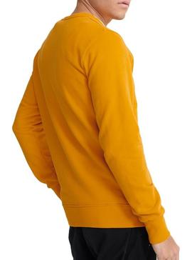 Sudadera Superdry Core Logo Amarillo Para Hombre