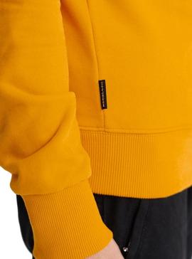 Sudadera Superdry Core Logo Amarillo Para Hombre