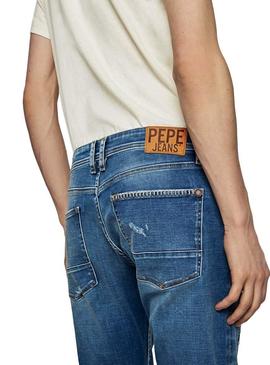 Pantalon Vaquero Pepe Jeans Stanley Darn Hombre