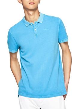 Polo Pepe Jeans Vicent Azul para Hombre