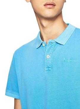 Polo Pepe Jeans Vicent Azul para Hombre