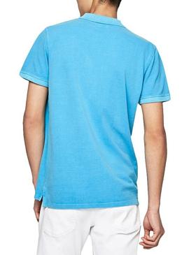 Polo Pepe Jeans Vicent Azul para Hombre