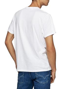 Camiseta Pepe Jeans Micah Blanco Hombre