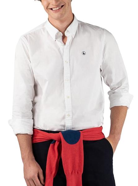 El Ganso 1050S190018 Camisa Casual, Blanco, M para Hombre : : Moda